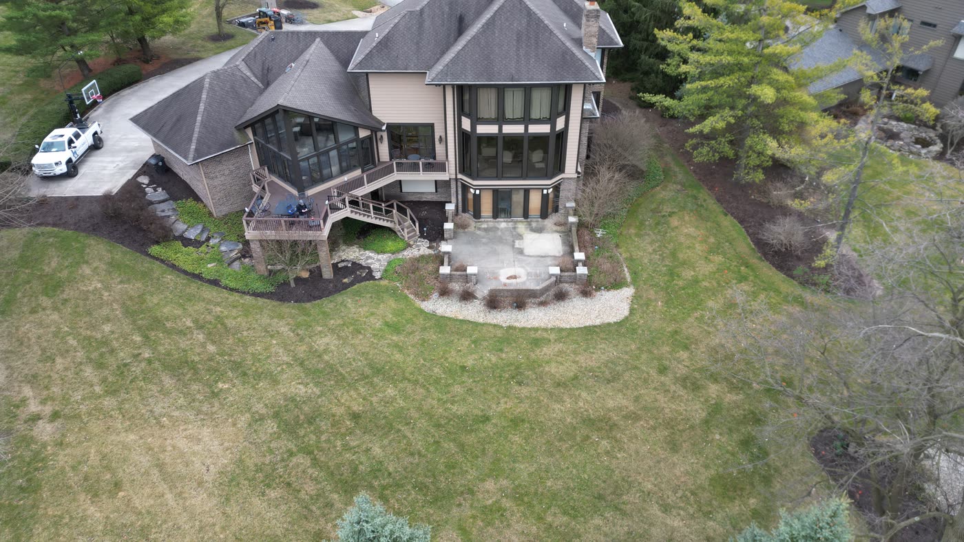 Custom home and addition