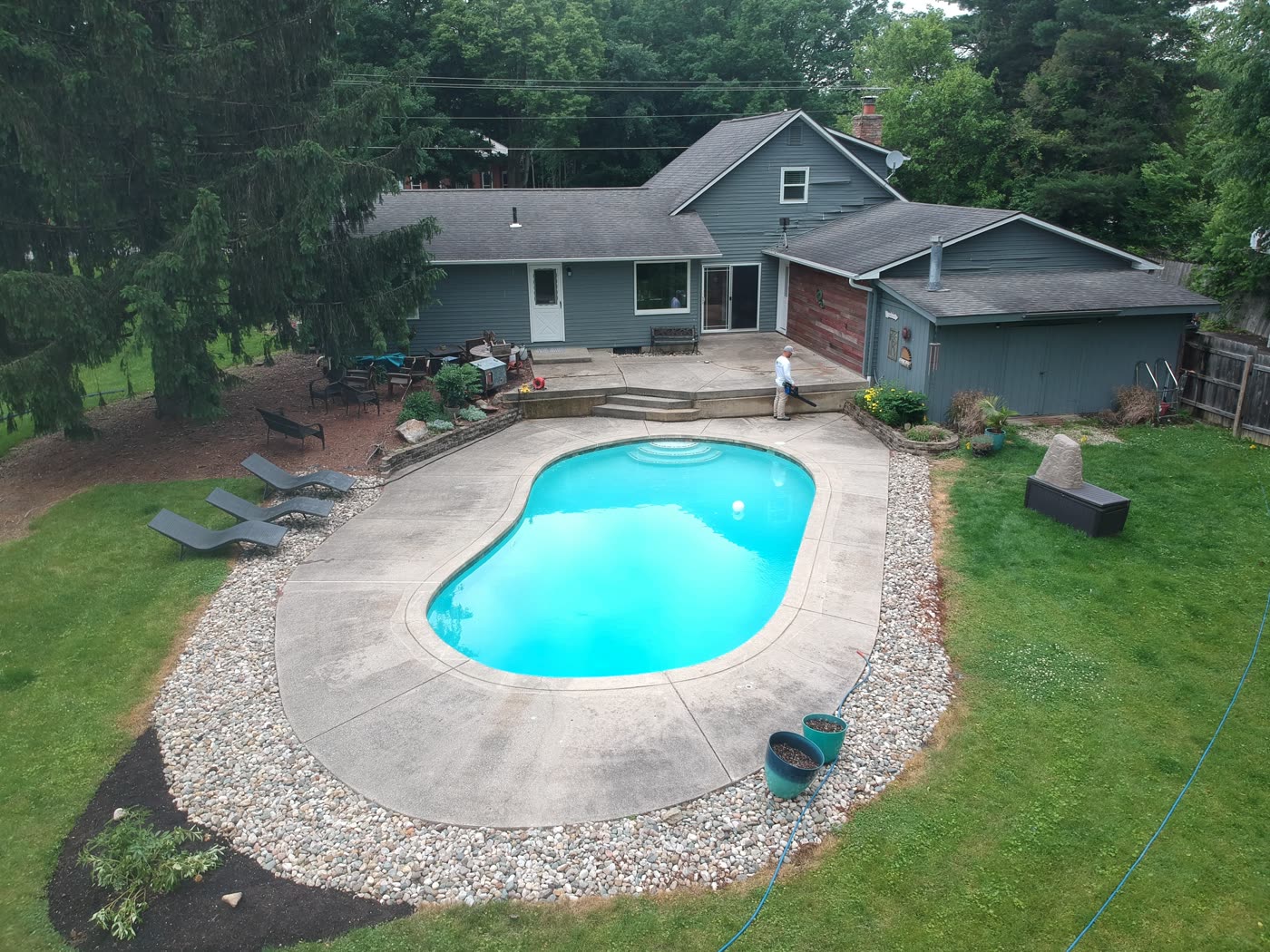 Finished custom pool